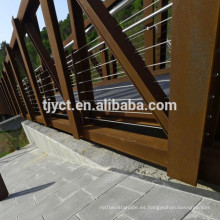 Placa de acero corten resistente a la corrosión atmosférica ASTM A709